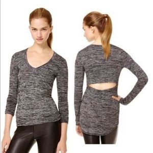 Wilfred free top. Long sleeves. Cut out back. Size s